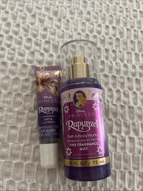 Bath & Body Works Other - Bath & Body Works Rapunzel Purple Fine Fragrance & Lip Gloss